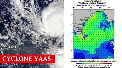 Cyclone Yaas अगले 24 घंटे में चक्रवात यास दिखाएगा रौद्र रूप, Rain lashes Odisha's Chandipur