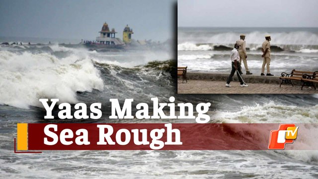 #CycloneYaas: Updates From Balasore’s Udaipur Beach Ahead Of Landfall