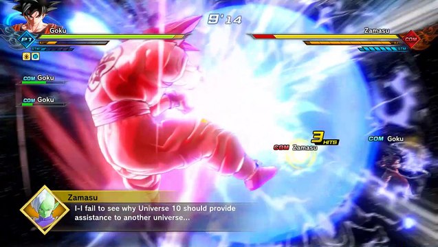 Dragon Ball Xenoverse 2 Final Battle before the final Battle quest using Goku Kaioken Full Power