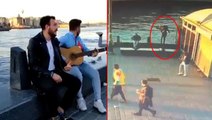 İstanbul'un göbeğinde denize attığı inşaat işçisinin ölümünü izlemişti! Cinayetin görüntüleri ortaya çıktı