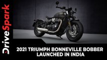 2021 Triumph Bonneville Bobber Launched In India | Priced At Rs 11.75 Lakh