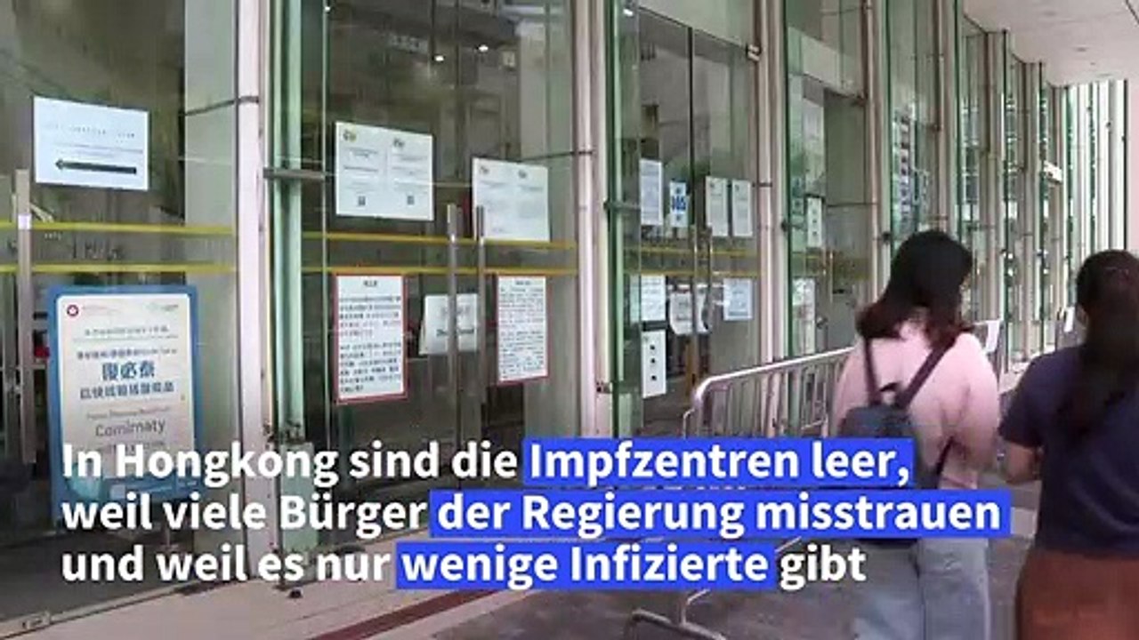 Hongkong muss womöglich Millionen Biontech-Impfdosen wegwerfen