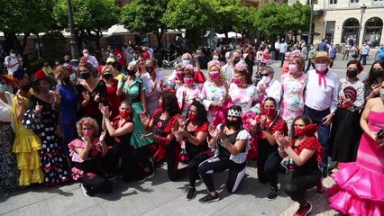 Ganas de Feria y moda flamenca para recordar la fiesta truncada por la pandemia