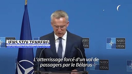 Bélarus: l'OTAN exige la libération du journaliste détenu après l'atterrissage forcé d'un avion