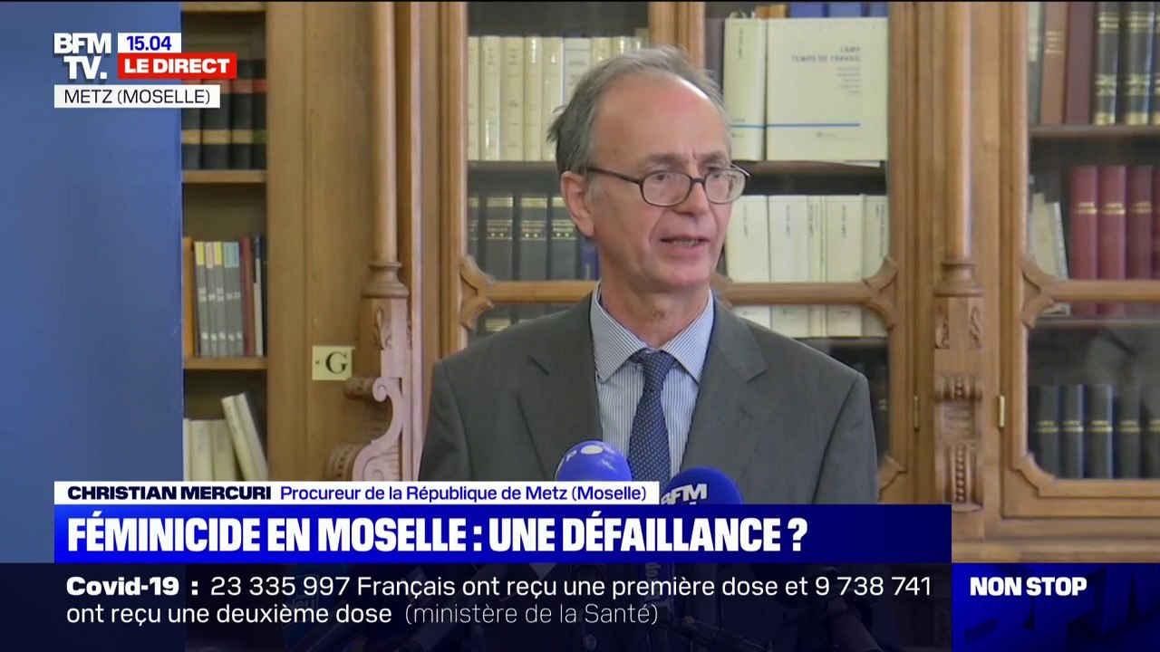 Féminicide à Hayange: le suspect "n'a pas voulu s'exprimer sur le déroulement des faits", indique le procureur
