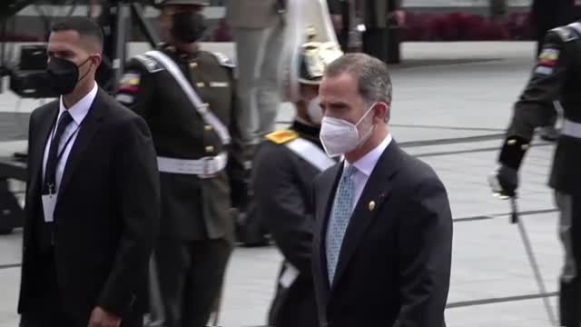 El empresario y banquero Guillermo Lasso jura el cargo de Presidente en Ecuador