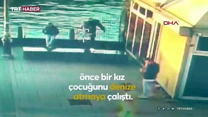 Eminönü'nde bir kişi denize attığı inşaat işçisini öldürdü