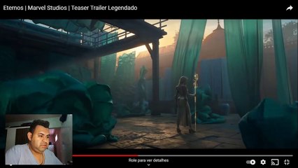 Os Eternos - React do primeiro trailer