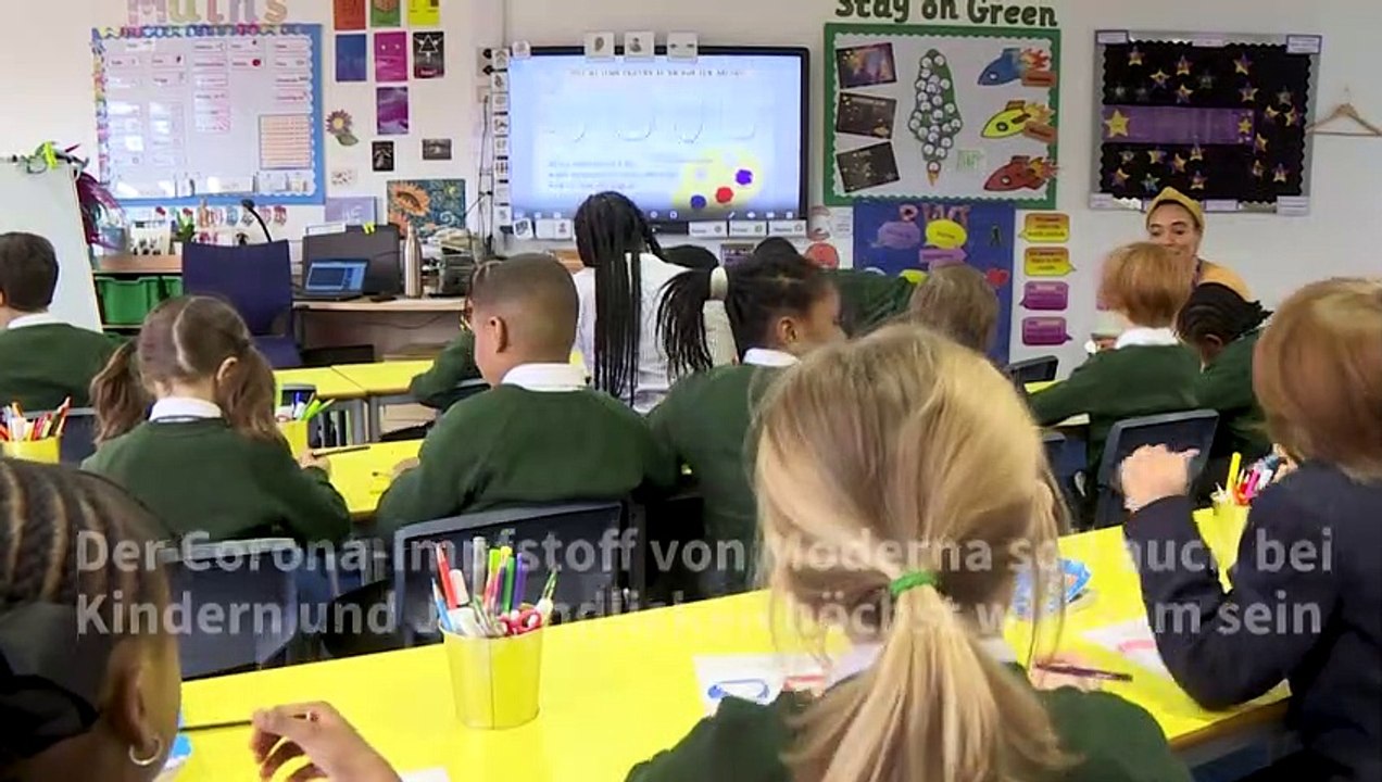 Corona-Impfstoff von Moderna wohl auch bei Kindern wirksam