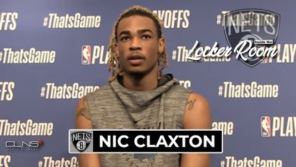 Nic Claxton Practice Interview | Celtics vs Nets Game 2