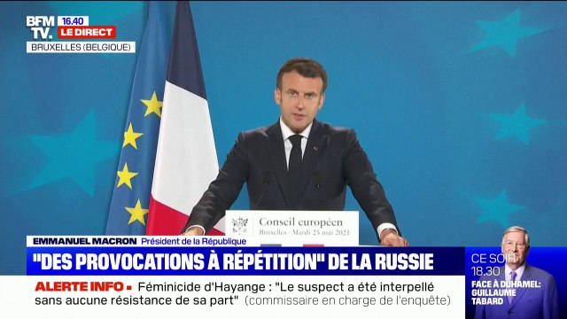 Royaume-Uni: Si ces situations sont difficiles à gérer, c'est précisément à cause du Brexit et en aucun cas à cause de l'Union européenne , selon Emmanuel Macron