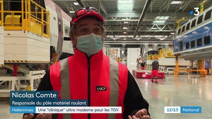 Industrie : près de Lille, un centre de maintenance futuriste pour TGV