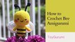 How To Crochet Bee || How To Make Bee Amigurumi || Bee Amigurumi For Beginners || Crochet Bee