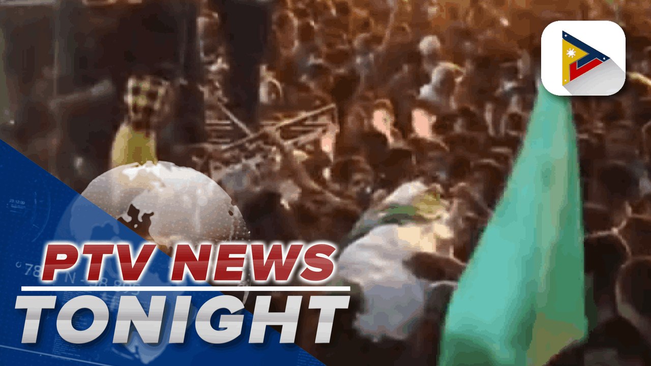 Funerals held for Hamas fighters reportedly killed by Israeli airstrikes