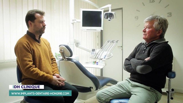 Refaire toutes ses dents - Dernière étape : la pose du bridge sur les implants - iDH Clinique, Dr Szrebro dentiste Budapest