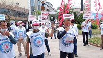 İşçiler, AKP’li Giresun Belediye Başkanı’nı protesto etti…