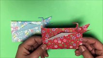 折り紙 「鶴のポチ袋（お年玉袋）」 の折り方 Origami Crane Envelope #4【音声解説あり】 / ばぁばの折り紙