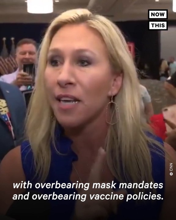 Marjorie Taylor Greene Compares Mask Mandates to the Holocaust