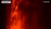 Etna eruption lights up night sky with lava
