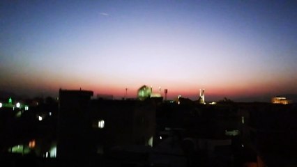 UN COUCHER DE SOLEIL SUR ISPAHAN LE 10 OCTOBRE 2019