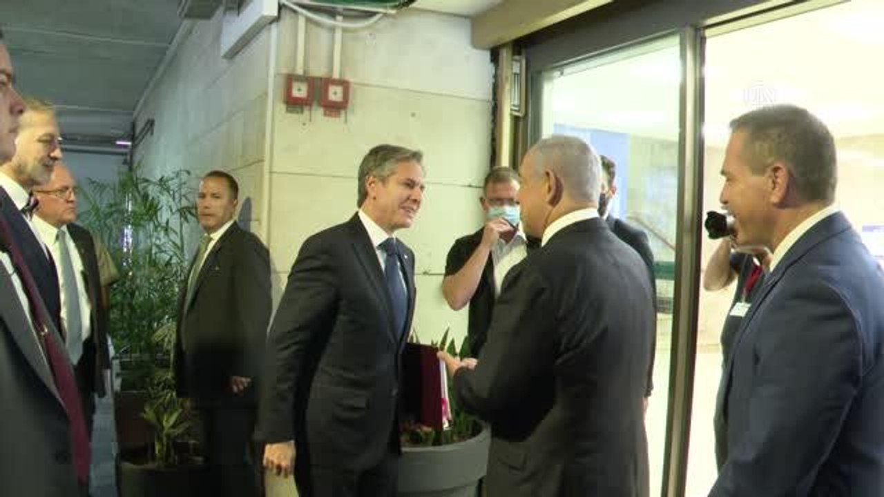 Blinken'ın İsrail ziyaretinde gündem "ateşkes, Gazze'nin yeniden imarı ve İran dosyası"