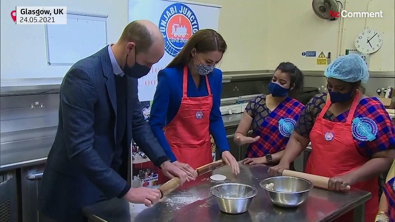 Royals kochen für Schotten