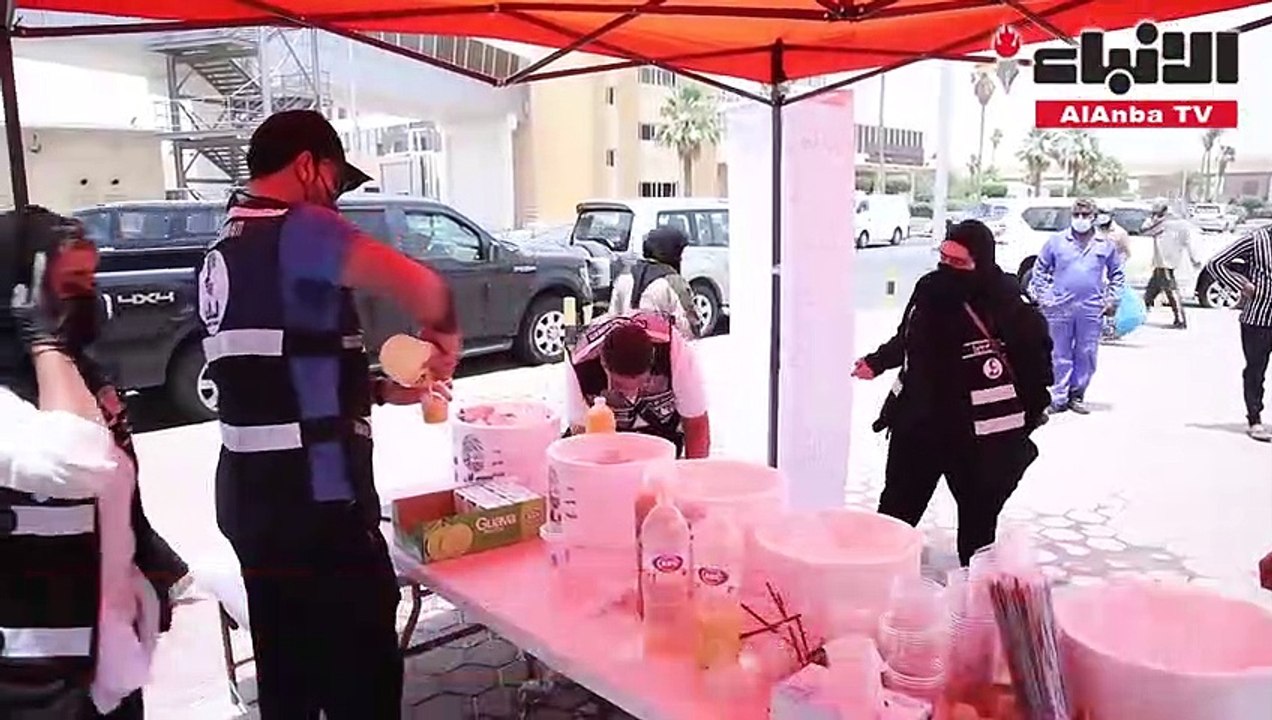 حملة «برد على قلبك» تخفف من وطأة حرارة الجو على رواد منطقة «الصباح الطبية»