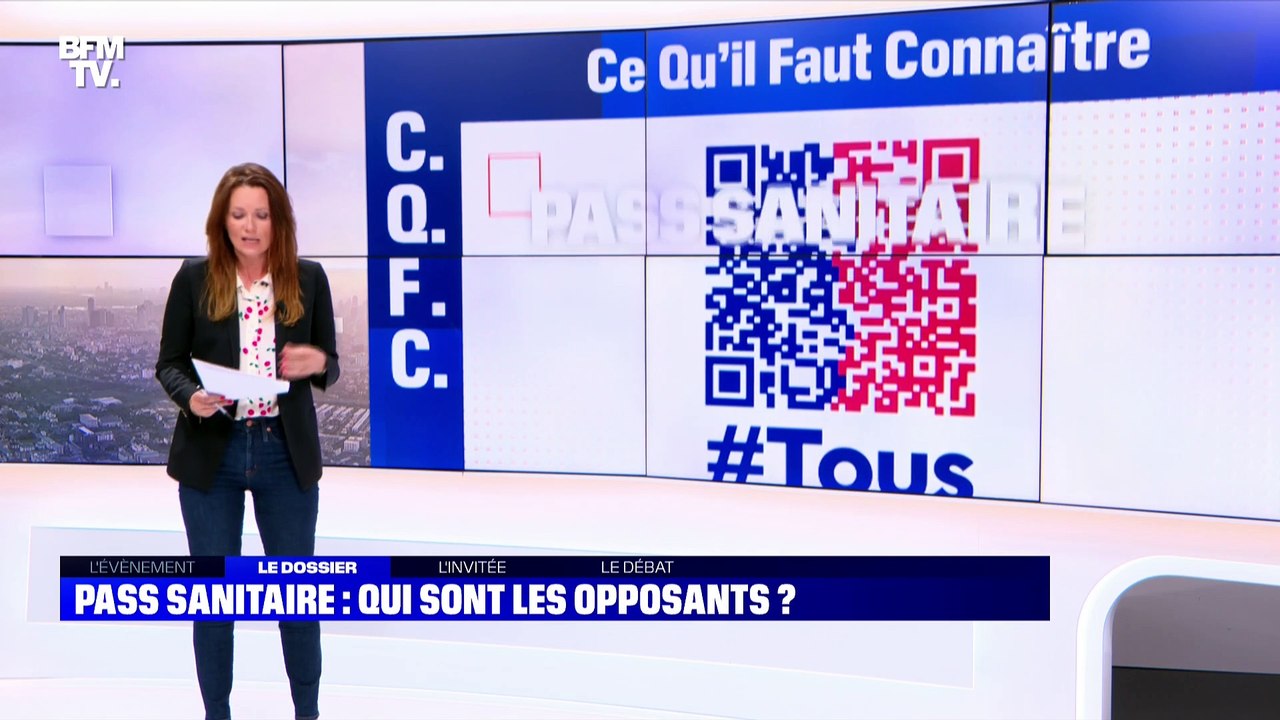 Pass sanitaire, vaccin: qui sont les opposants ? - 25/05