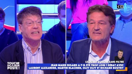 Le face-à-face tendu entre Laurent Alexandre et le journaliste Richard Boutry sur Jean-Marie Bigard
