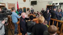Siete opositores bielorrusos condenados, en medio de presión contra Lukashenko