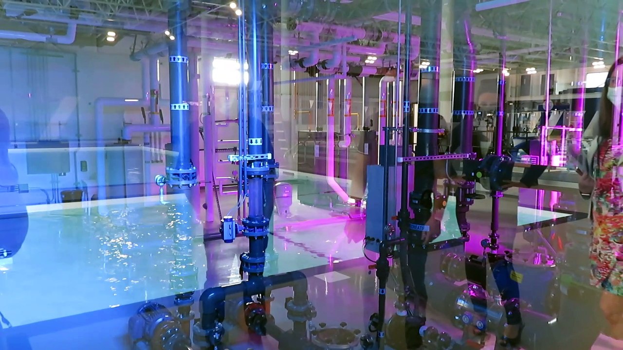 Salle des machines vue de l'extérieur (Le Reflet - Audrey Leduc-Brodeur)
