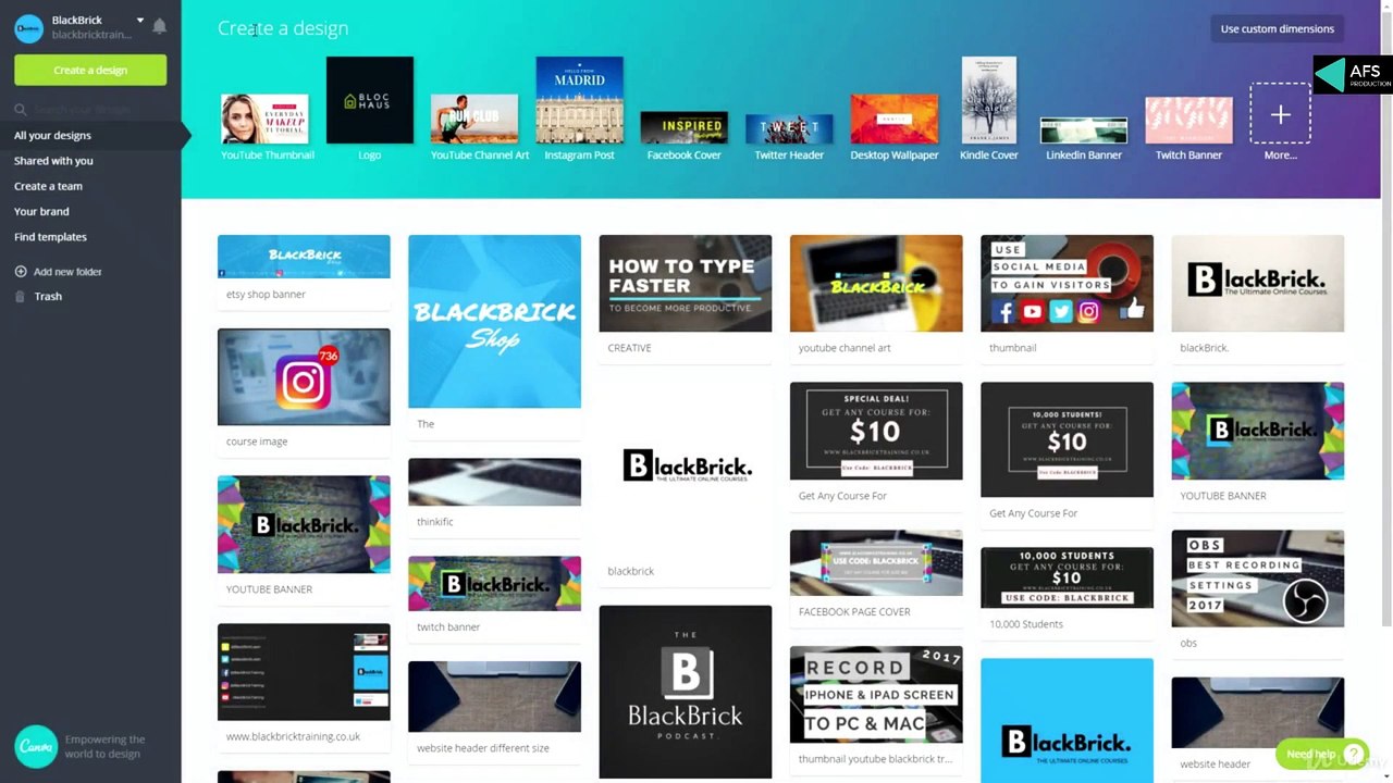 Design a Facebook Post using canva lecture 11