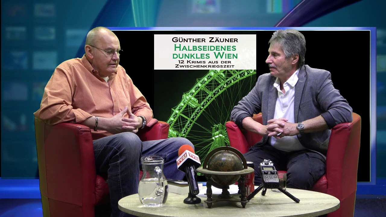 Journalist und Krimiautor Günther Zäuner im Studio21