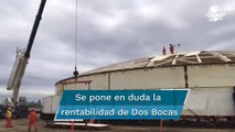 Dos Bocas refina lo mismo que Deer Park y cuesta 14 veces más