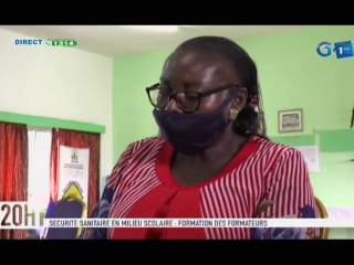 RTG/ Atelier de formation sur la sécurité sanitaire en milieu scolaire