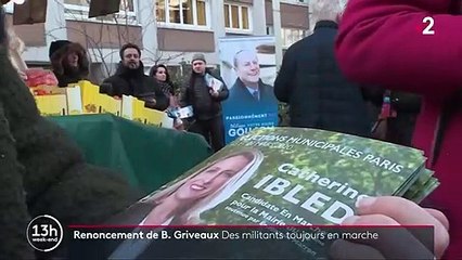 Renoncement de Benjamin Griveaux : des militants toujours en marche