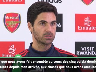25e j. - Arteta : "Nous avons fixé des objectifs"