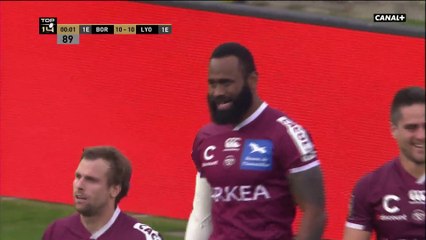 Radradra déchaîné avec ce nouvel essai - TOP 14  : UBB / LOU