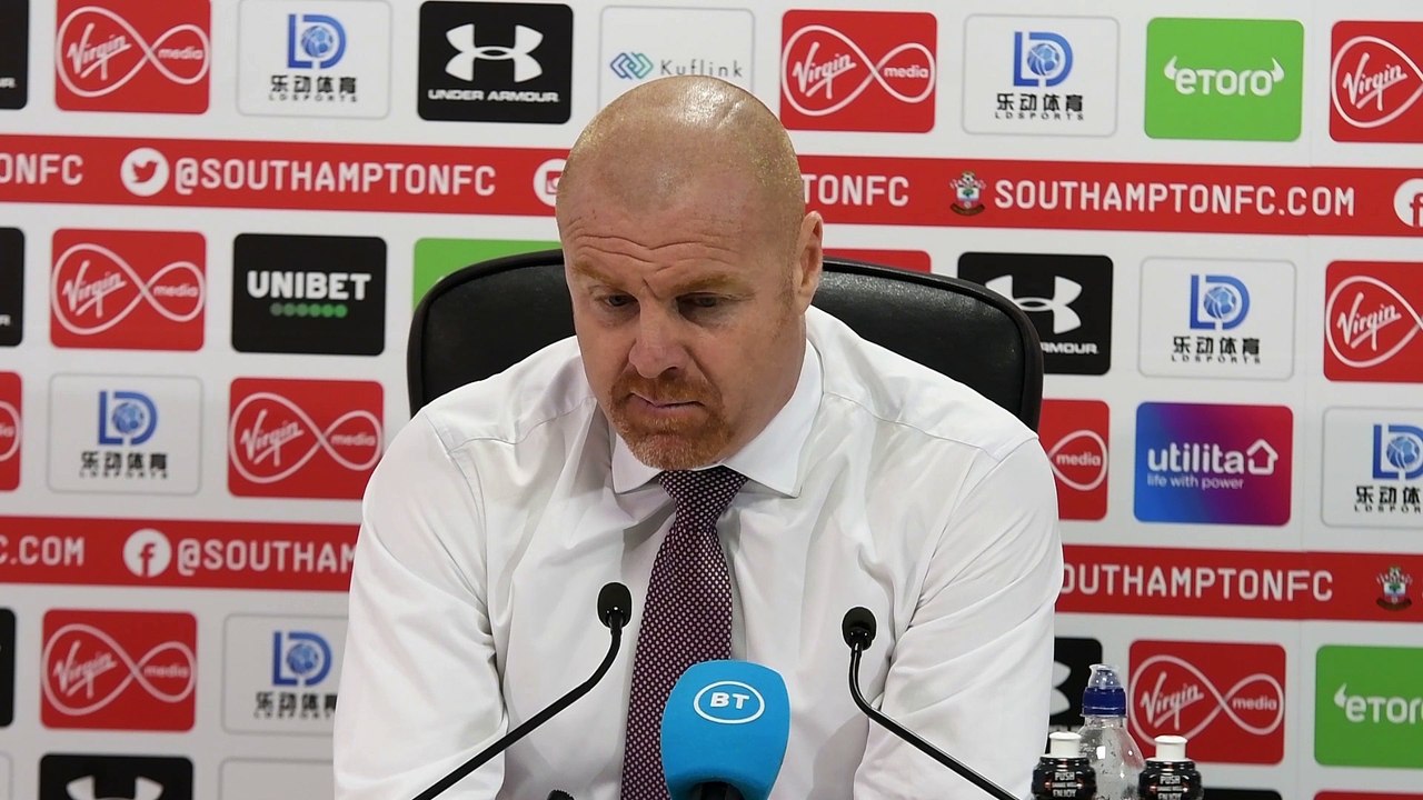 Southampton 1, Burnley 2 | Sean Dyche post-match press conference