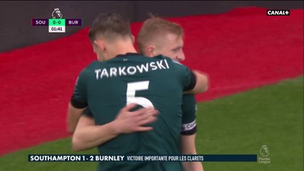 Victoire importante pour Burnley à Southampton