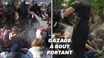 L'aéroport de Chambéry bloqué, les manifestants délogés avec des gaz lacrymogènes