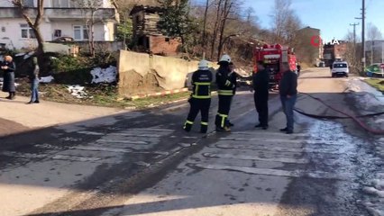 'Heyelan nedeniyle tehlikeli bir durum söz konusu değil. Yer altını LPG'den arındırdık'