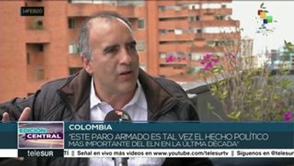 Colombia: primer día del paro armado de 72 horas anunciado por el ELN
