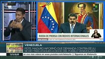 Venezuela: defiende Nicolás Maduro demanda contra EE.UU. ante CPI