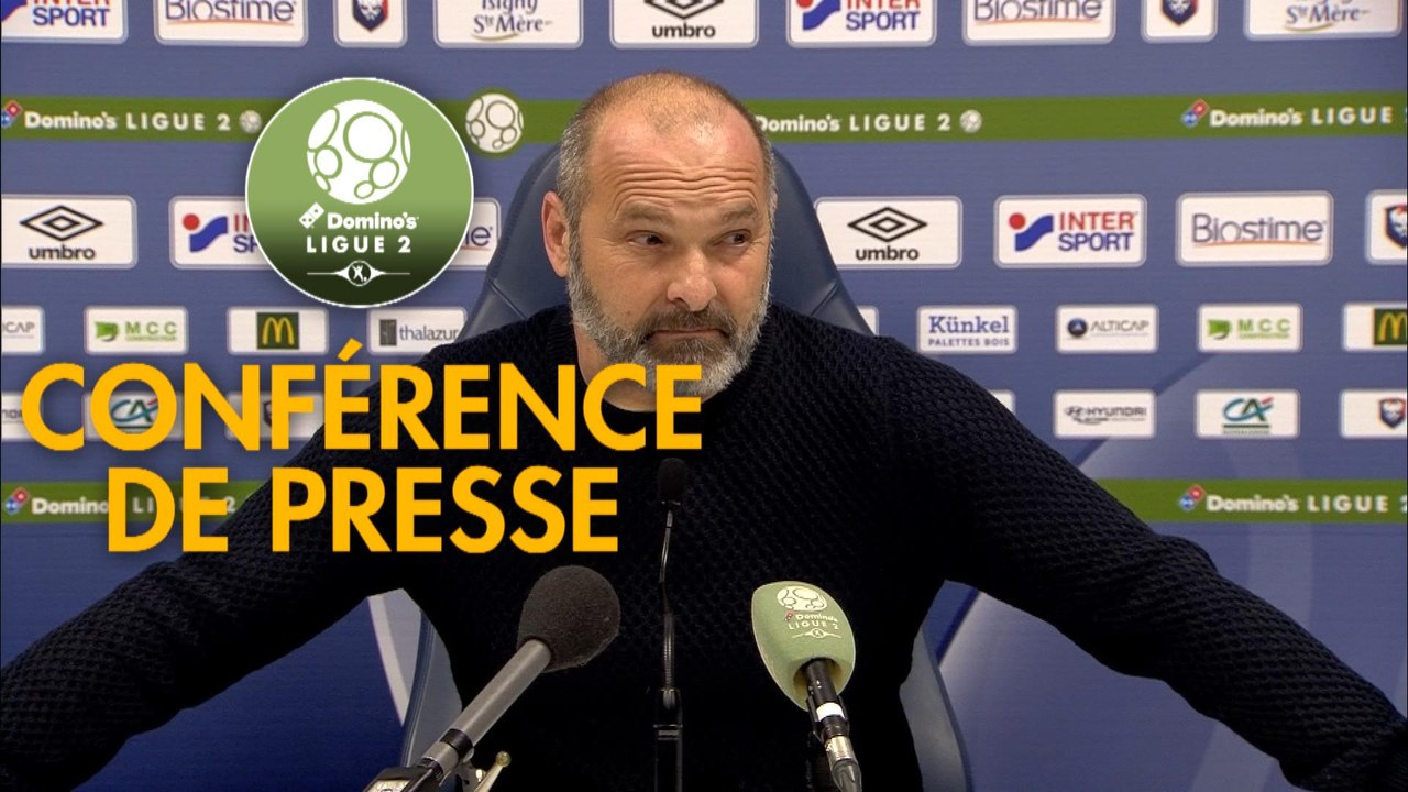 Conférence de presse SM Caen - ESTAC Troyes (0-1) : Pascal DUPRAZ (SMC) - Laurent BATLLES (ESTAC) - 2019/2020