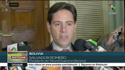 Bolivia: TSE inicia evaluación de más de 300 candidatos