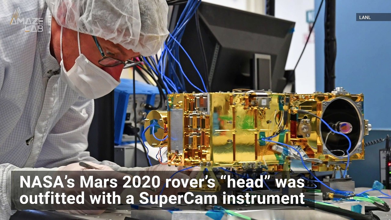 NASA's Mars 2020 Rover Will Vaporize Rocks With Its Laser Vision