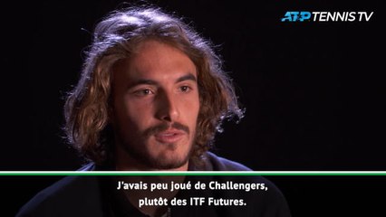 Download Video: Rotterdam - Tsitsipas se souvient de son tout premier match : 