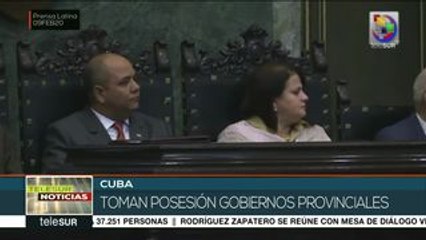 Pdte. cubano acude a asunción del gobernador de Villa Clara