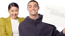 Noah Centineo & Lana Condor Answer the Web's Most Searched Questions